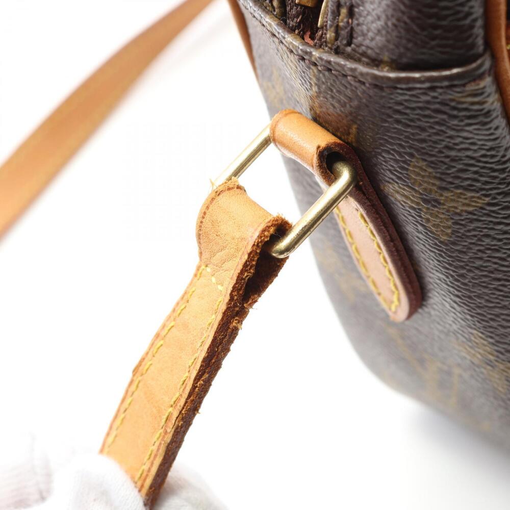 Louis Vuitton Canvas Shoulder Monogram Brown Leather Trocadero Bag - Picture 8 of 9